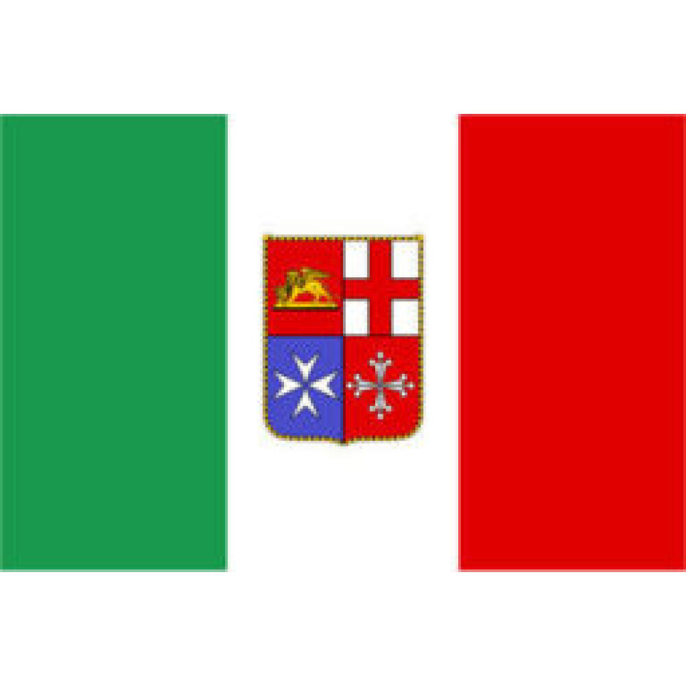 Adhesive Italian Flag 25x35