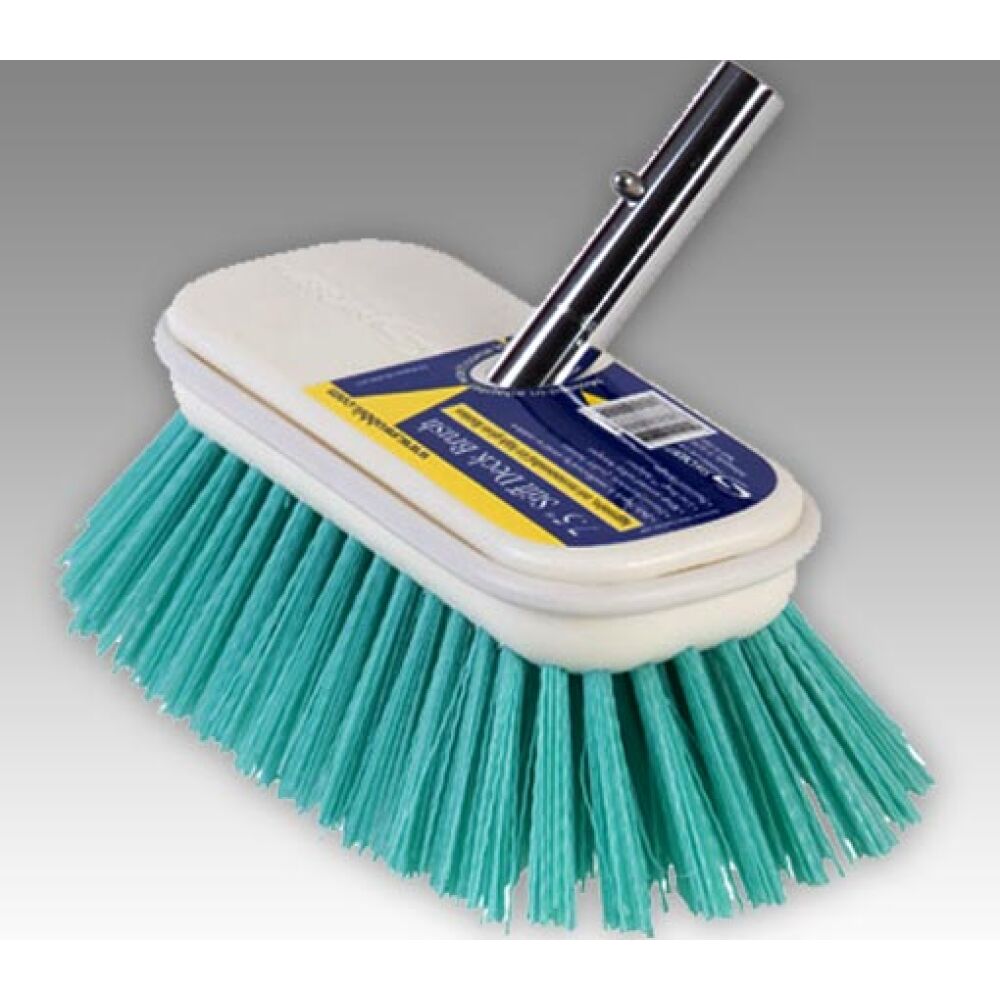 Swobbit 77355 7.5" Stiff Cleaning Bristle Brush Green