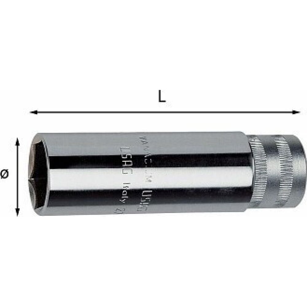 Usag 279 N 1/2" Socket 16mm