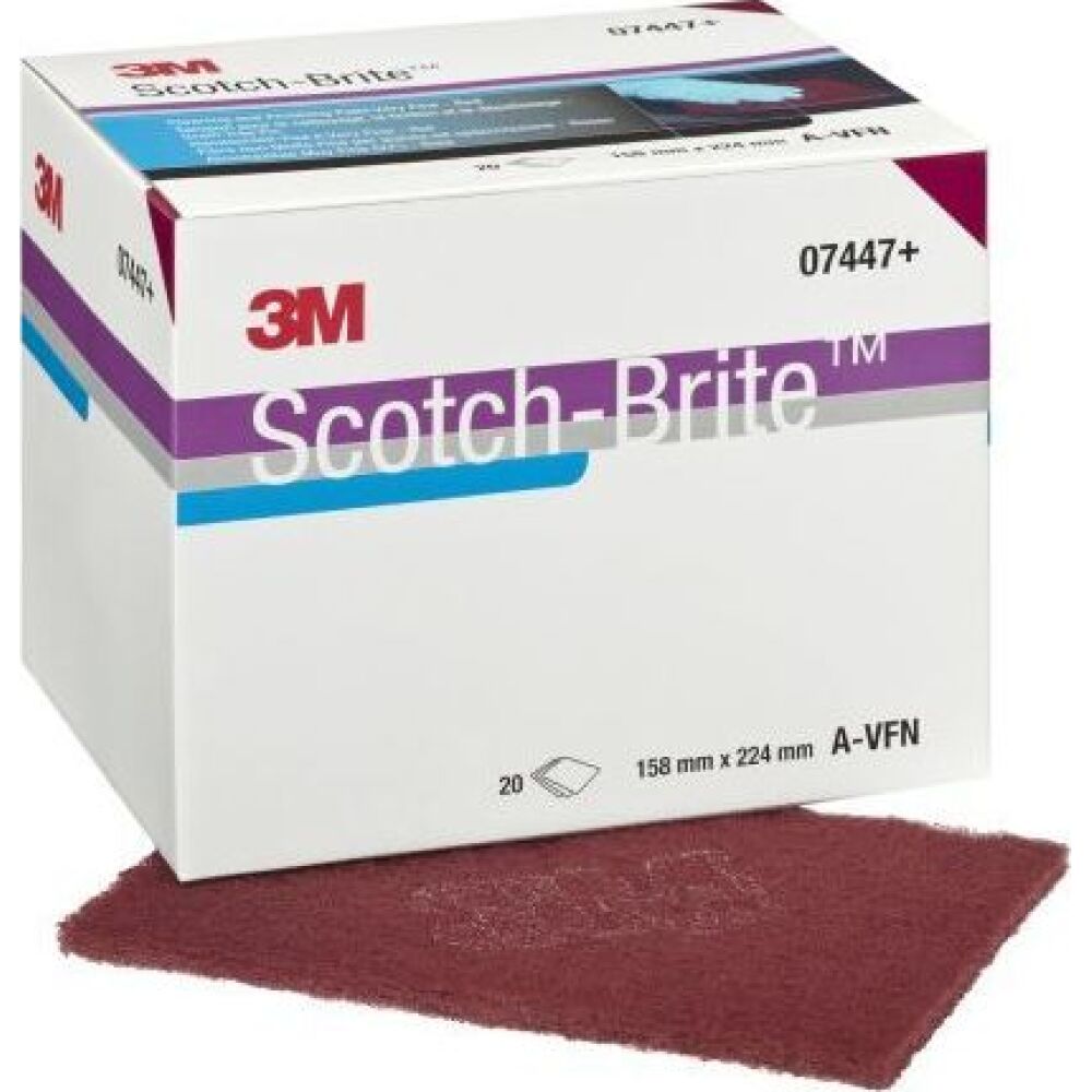 3M 07447 Scotch Brite Manual Buffer 158mmx224mm