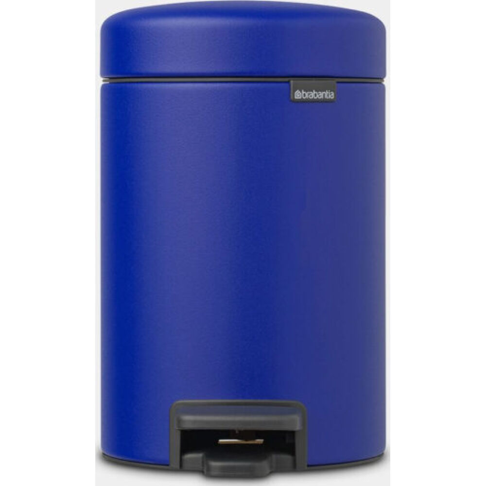 Brabantia Newicon Pattumiera A Pedale 3lt (Mineral Powerful Blue)