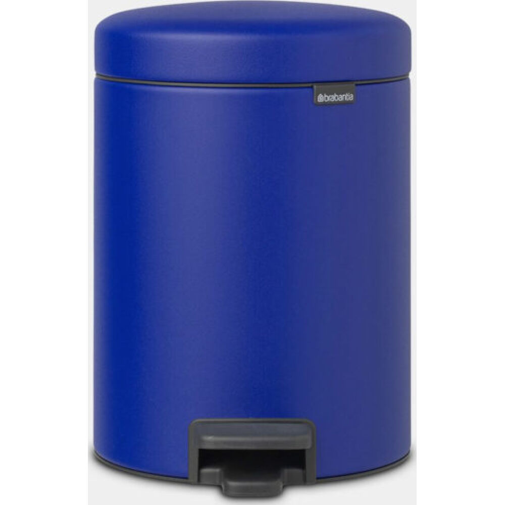 Brabantia Newicon Pattumiera A Pedale 5lt (Mineral Powerful Blue)