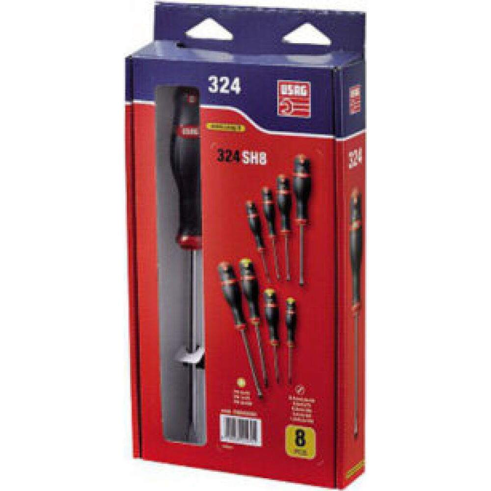 Usag 324 Sh8 Screwdriver Set