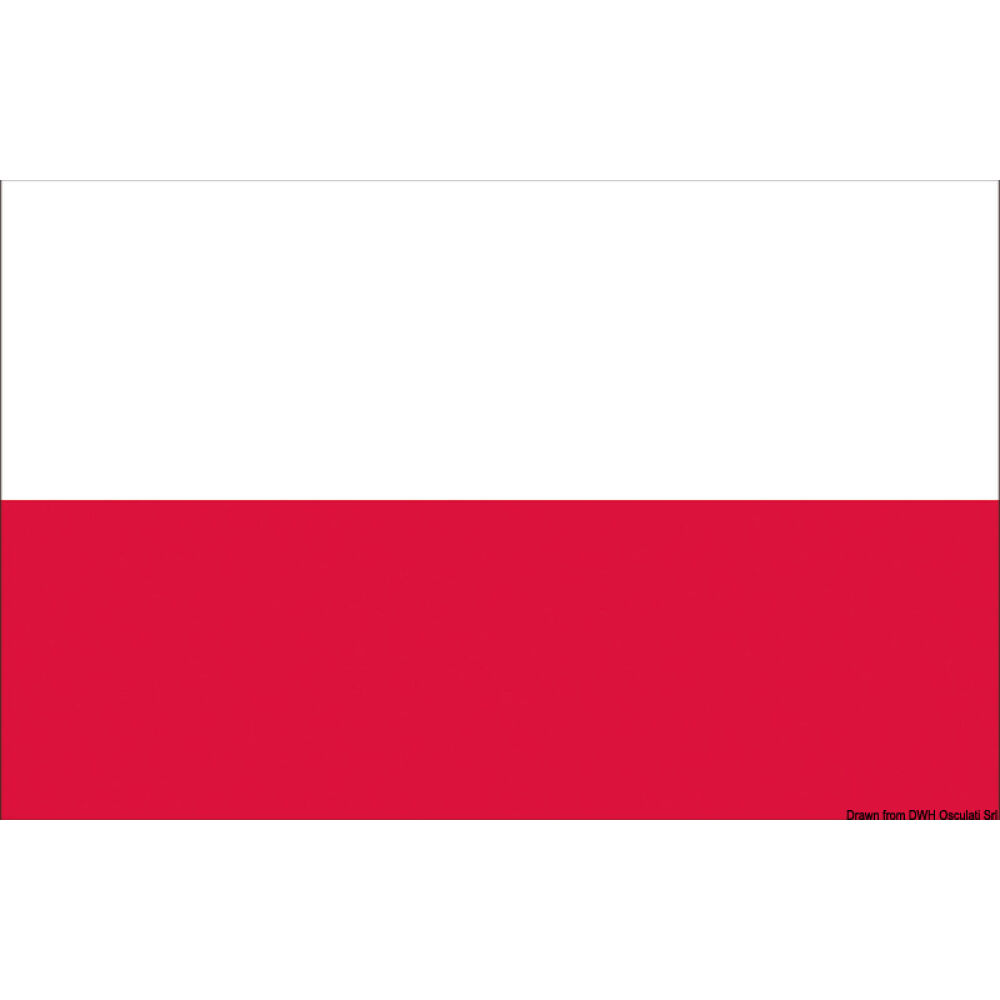 Polonia Flag cm 30x45