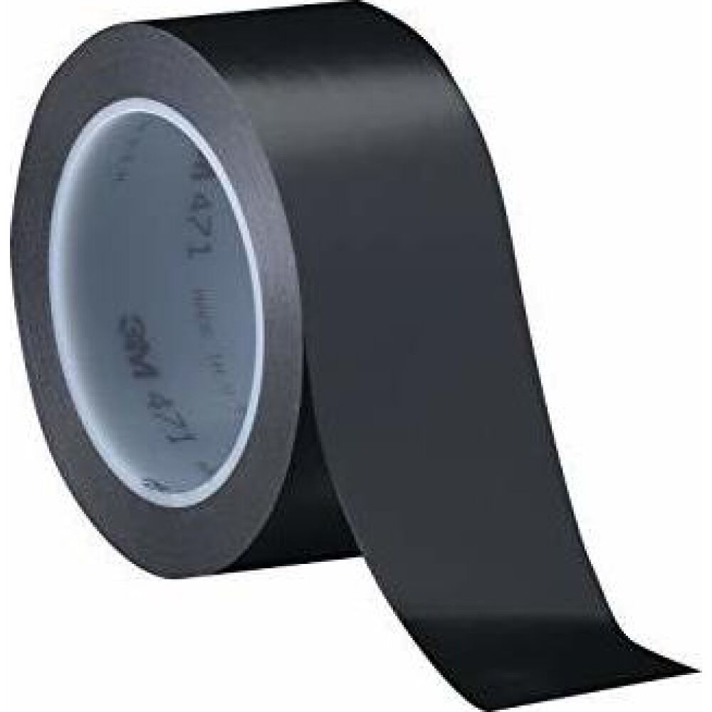 3M 82652 Nastro 471 In Vinile Nero 51mmx31mt