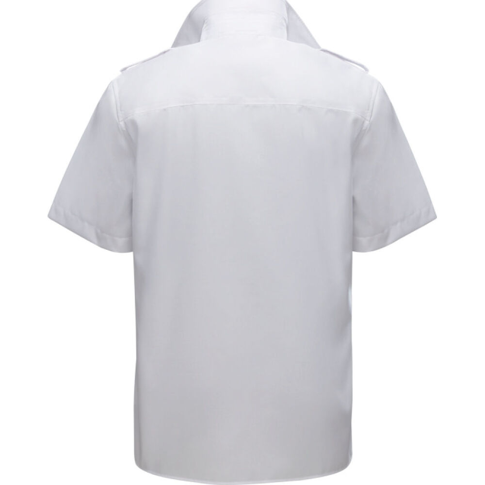 CAMICIA MANICA CORTA UOMO CAPTAIN BIANCA - immagine 2
