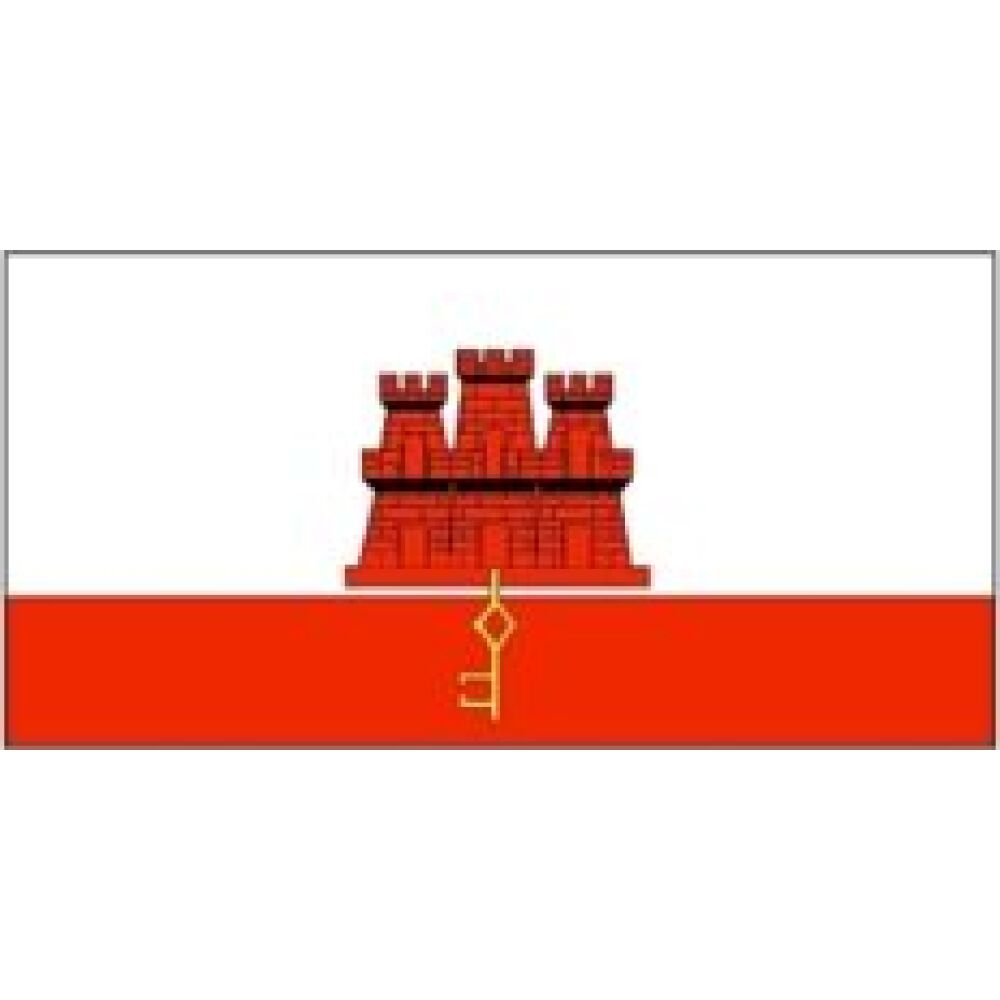 Gibraltar Flag 40x60