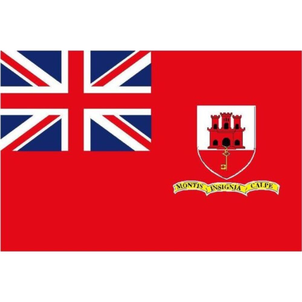 Gibraltar Flag 100x150