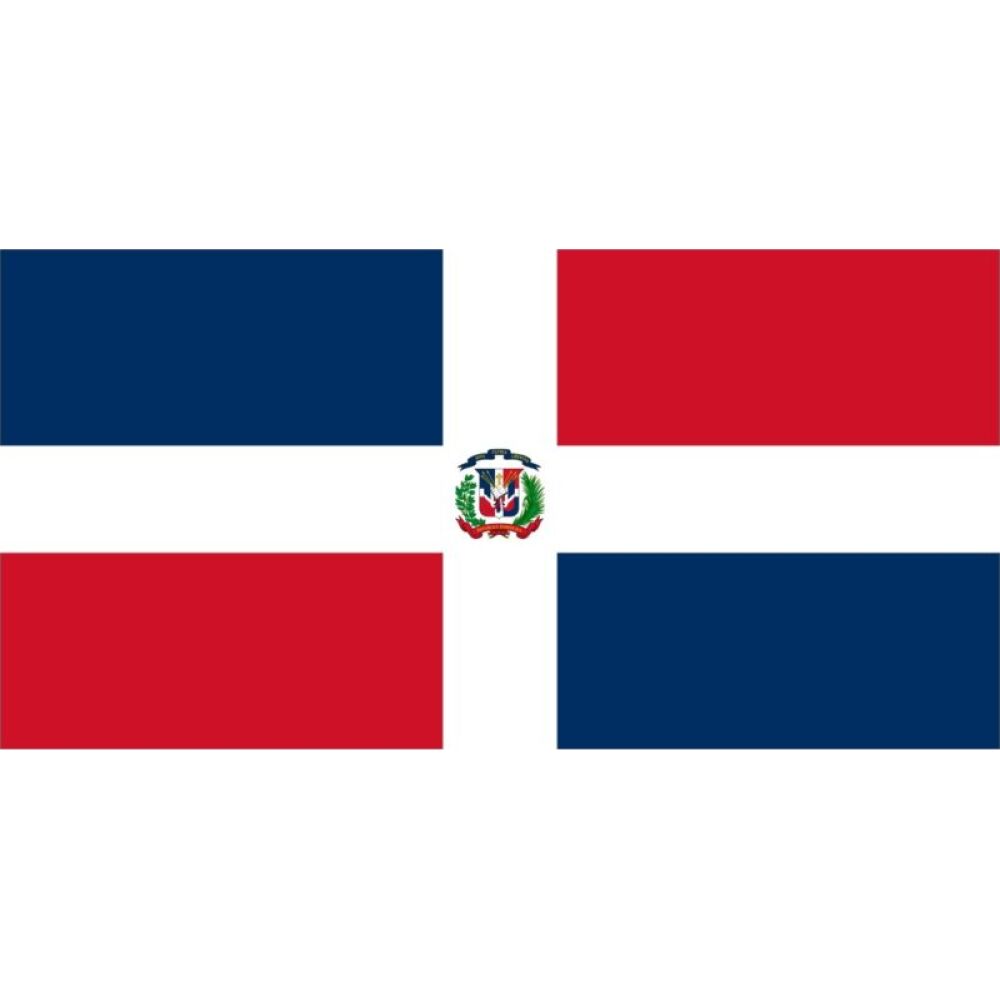 Dominican Rep. Flag 30x45