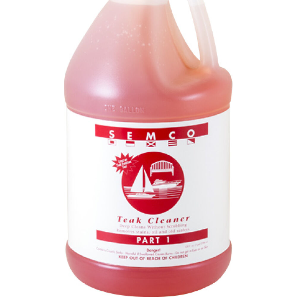 Semco Teak Cleaner Part 1 (Red) Gallon