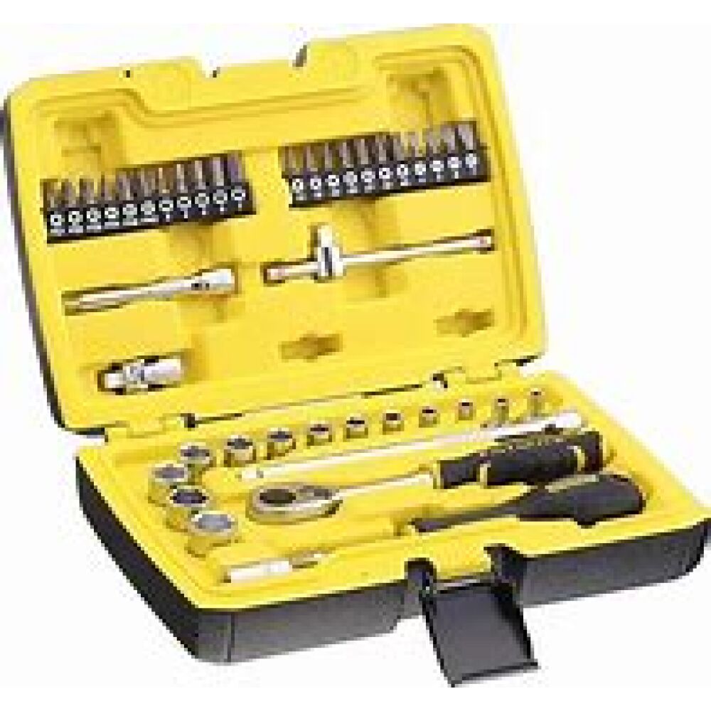 STANLEY FMMT82683-1 SET 42 PCS SOCKET WRENCHES ATT. 1/4 "FM