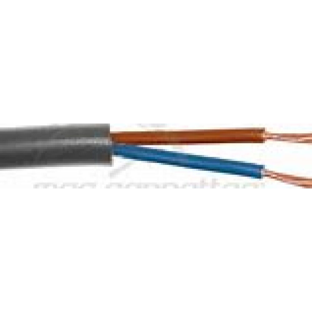 3-STRAND POL. BLACK MM 16