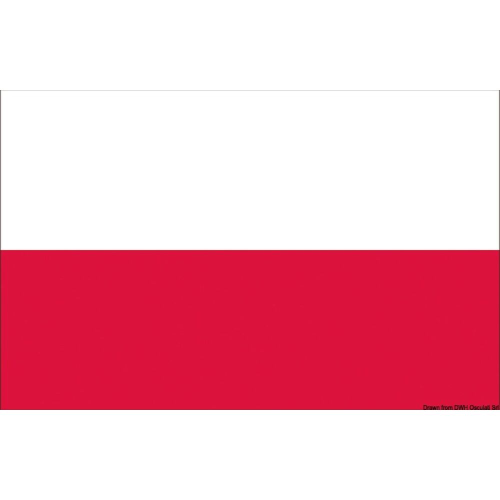 MS  POLAND FLAG 30X45cm