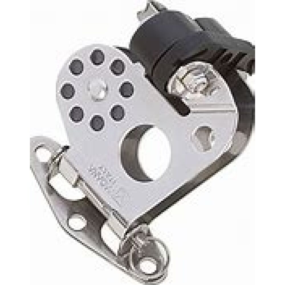 VIADANA 11.70 SINGLE PIVOT BLOCK WITH LIGHT ALLOY CAM CLEAT ON BALL BEARINGS MAX SHEET Ø8MM B.L.750KG