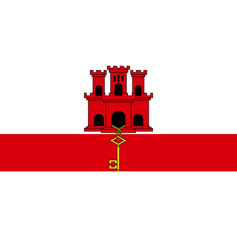 BANDIERA GIBILTERRA 70X100